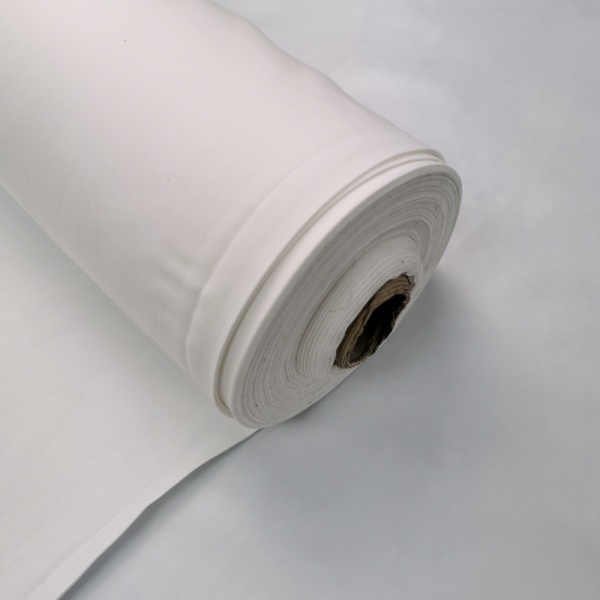 3 Metre wide Egyptian Cotton - WHITE (BY THE ROLL)